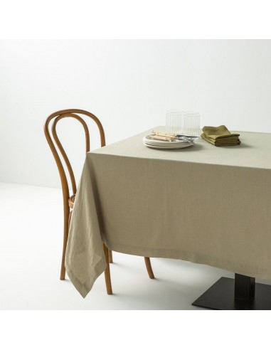 Washed linen tablecloth • Sage green shop