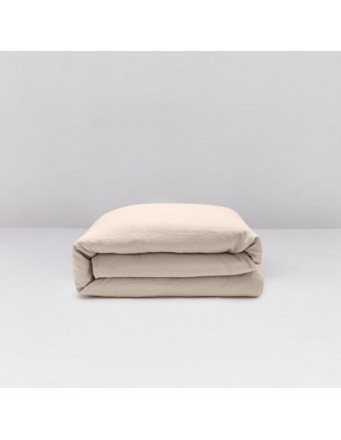 Washed linen duvet cover 190g/m² • Sand Beige est présent 