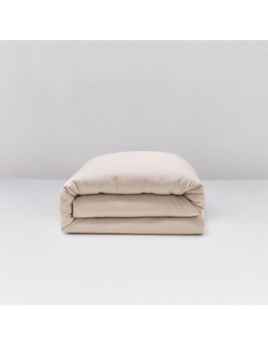 185g/m² cotton gauze duvet cover • Sand Beige Comparez plus de prix