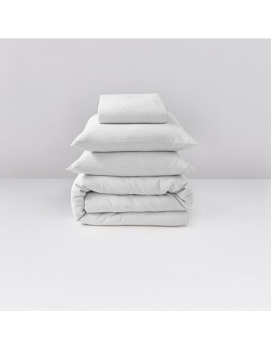 185g/m² cotton gauze bed linen set • White votre restaurant rapide dans 