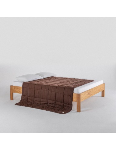 Cocoa washed linen comforter 50% de réduction en Octobre 2024