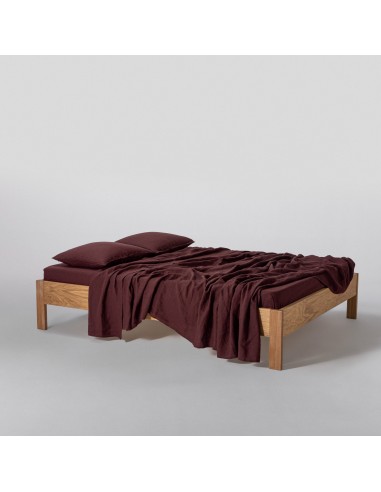 Flat sheet in washed linen 190g/m² • Vines Economisez 