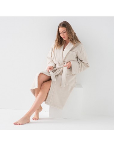 Peignoir de bain • Beige Sable s'inspire de l'anatomie humaine