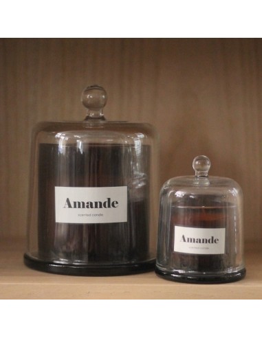 Bougie cloche ambre grand modèle du meilleur 