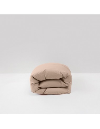 Housse de couette en percale de coton lavé 120 fils • Beige Argile online