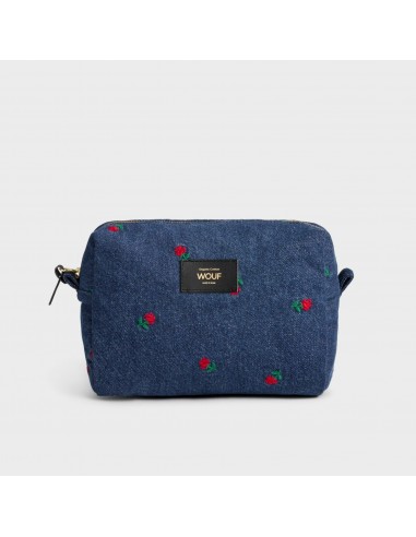 Trousse de toilette en denim Amy vente chaude votre 