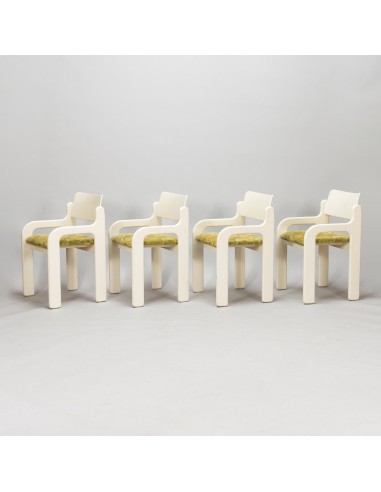 Eero Aarnio 4 Chairs Model Flamingo for Asko Finland Marked, 1970s meilleur choix