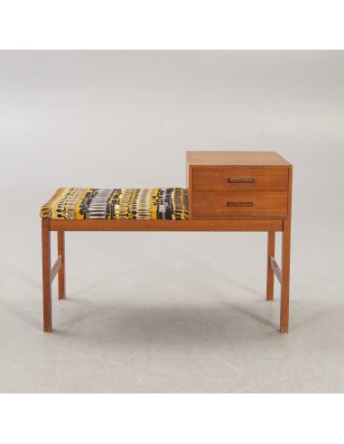 Teak Bench and Chest by Tingstrom Sweden, 1960 france