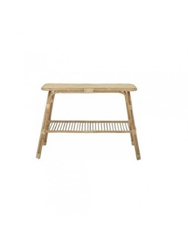 Table console en rotin L111xH75xL45 cm ouvre sa boutique