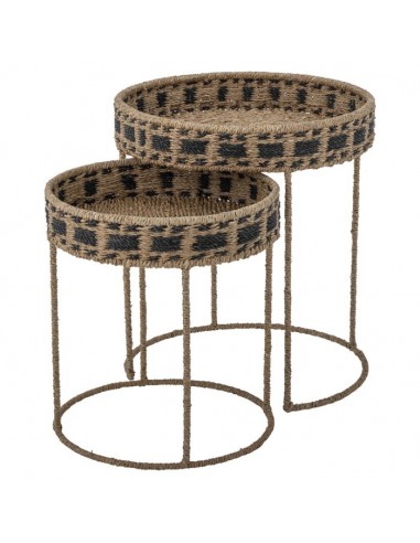 Coffee tables à plateaux 38xH43/46xH52 cm pas cher chine