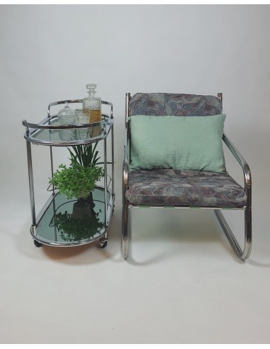 Vintage buisframe fauteuil votre restaurant rapide dans 