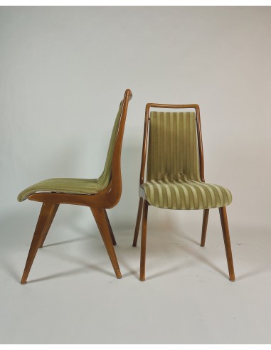 Set van 4 eettafel stoelen, jaren '50 Pour