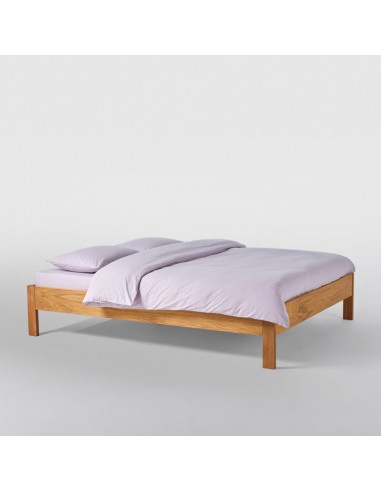 Housse de couette en percale de coton lavé 120 fils • Lilas 50% de réduction en Octobre 2024