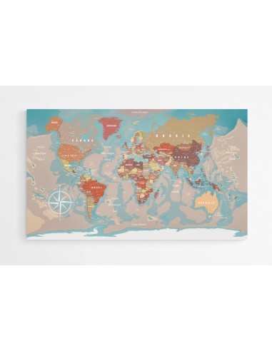 Carte mondiale déco chez Cornerstreet bien 