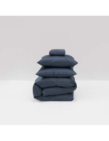 Egyptian Cotton Sateen Bedding Set • Storm Blue à prix réduit toute l'année