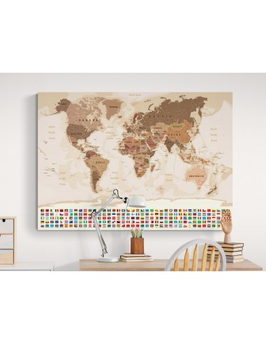 Carte mondiale déco XXL 50-70% off 