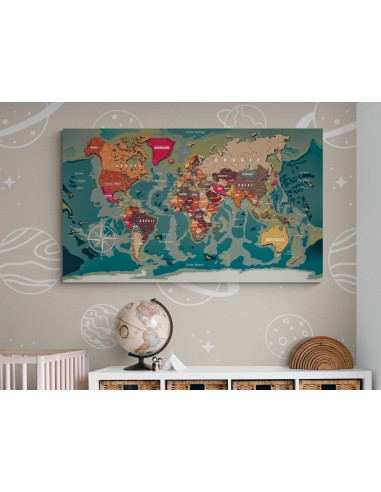 Déco carte monde pays XXL Toutes les collections ici