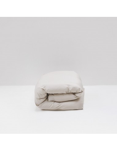 Egyptian cotton satin duvet cover • Sand Beige suggérées chez